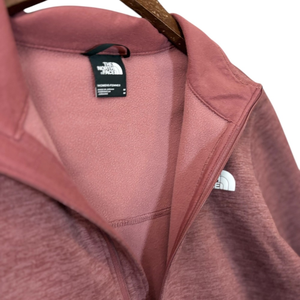The North Face Womens Canyonlands Quarter Zip Pullover M Rose‎ Heather Outdoor - Picture 5 of 10